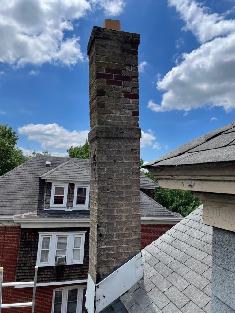 Trenton, NJ chimney service project photo