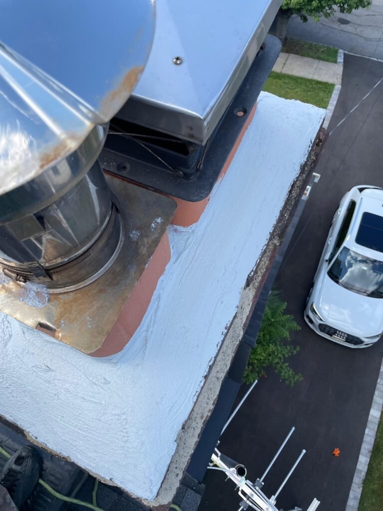 Montclair, New Jersey chimney project