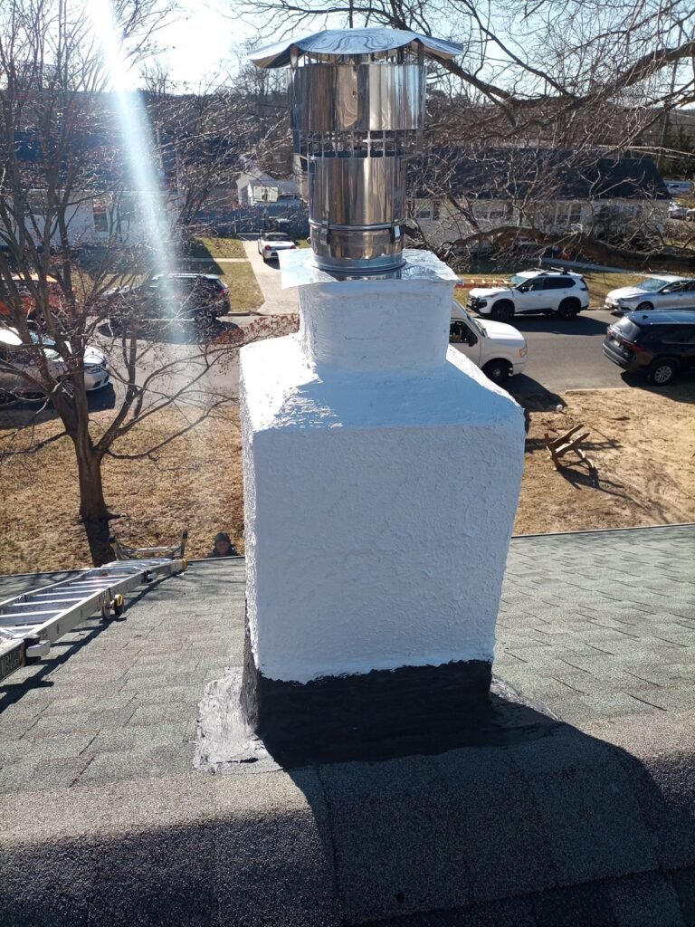 Tinton Falls, NJ chimney service project photo